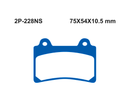 Тормозные колодки NISSIN 2P-228NS