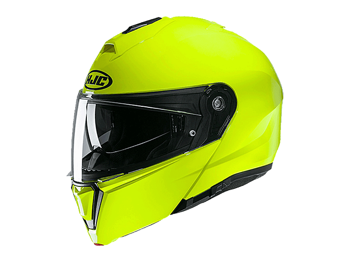 Мотошлем HJC i90 FLUORESCENT GREEN XXL