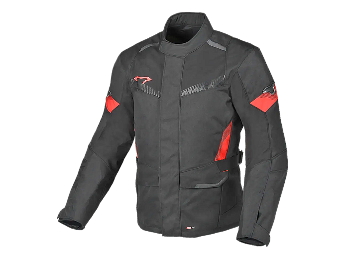 Мотокуртка MACNA VAULTURE ткань черно/красная L